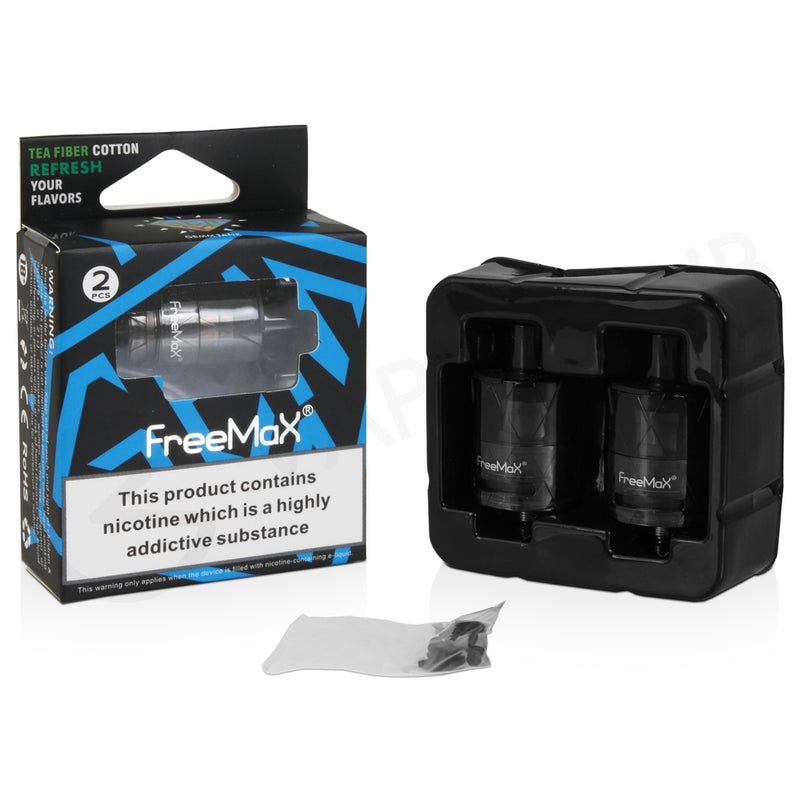 FREEMAX GEMM  DISPOSABLE TANK  G2 MESH COIL  0.15  40-80W BOX OF 10 PACKS  BLACK