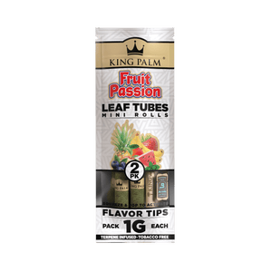 King Palm Leaf Tubes 2 Mini Rolls 20PER BOX