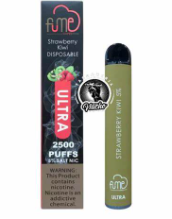 FUME VAPE 2500 PUFFS KIWI STRAW
