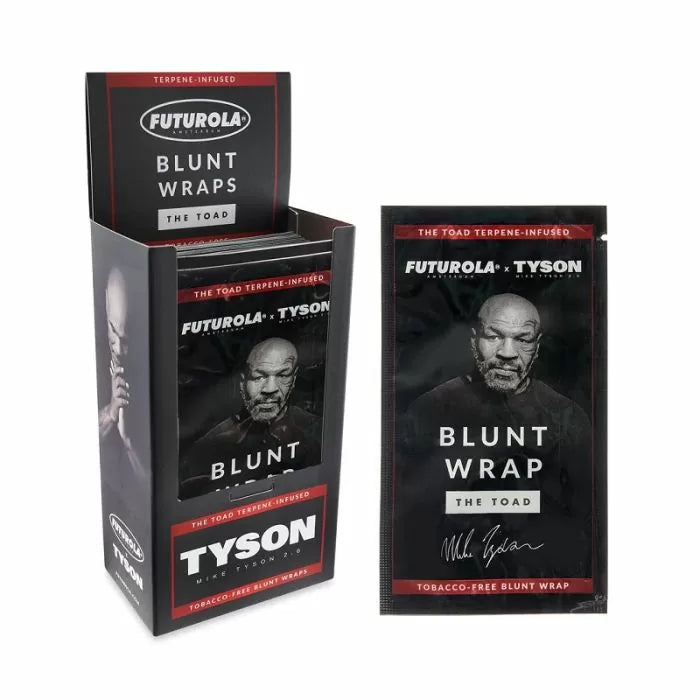 Futurola Tyson Ranch Terpene Infused Blunt Wraps - 25 Counts Per Pack