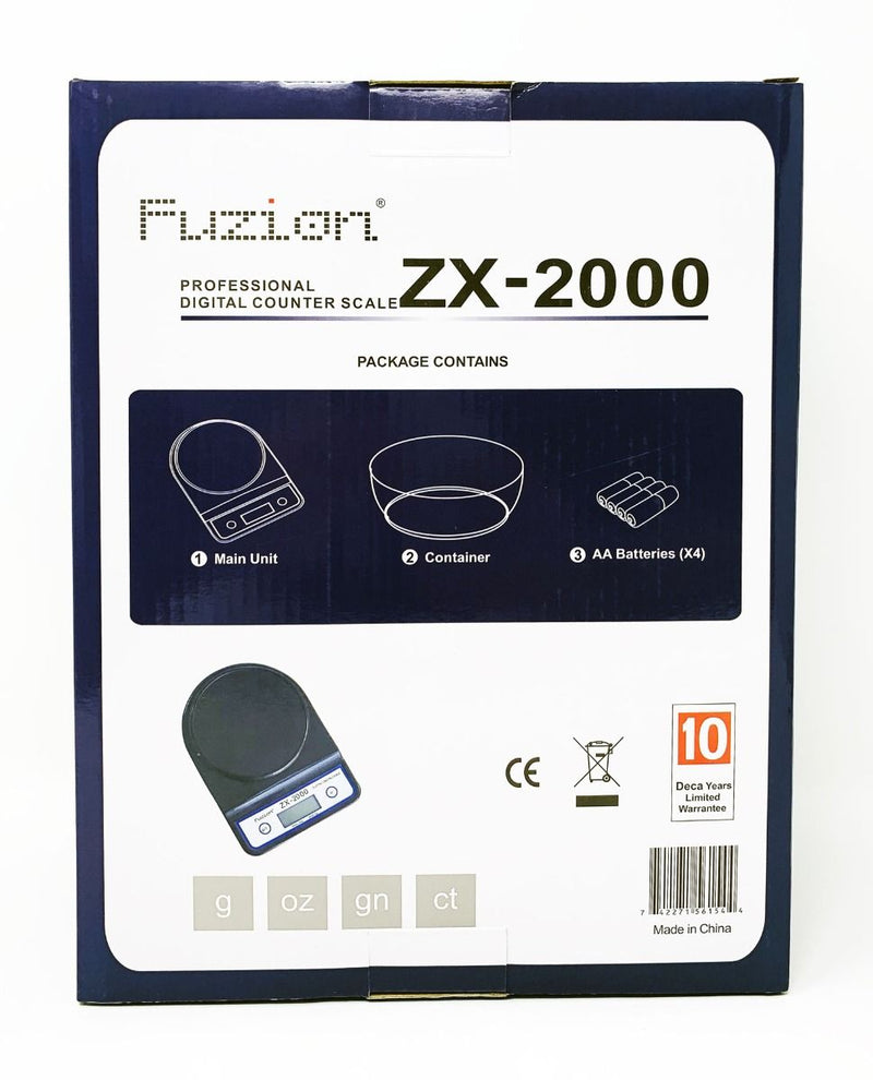Fuzion Professional Digital Counter Scale ZX-2000