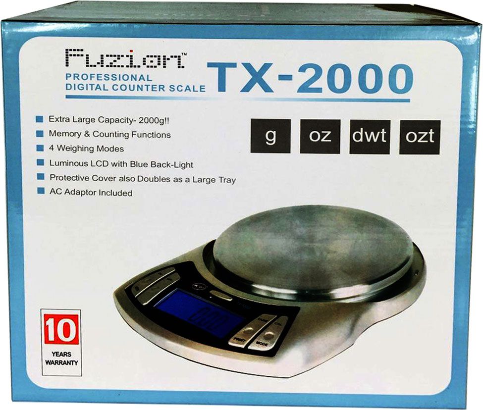 Fuzion TX-2000 Professional Digital Counter Scale