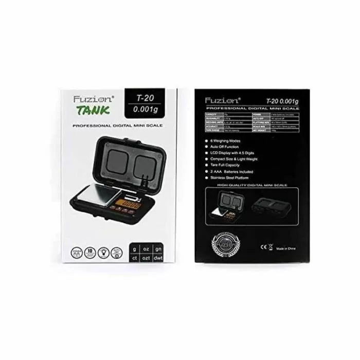 Fuzion Tank Professional Digital Mini ScaleT-20 0.001g