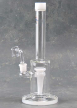 GLASS WATER PIPE 13"