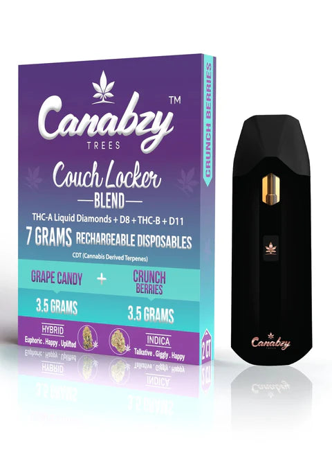 Canabzy Couch Locker Blend Disposable (3.5+3.5) 7gm