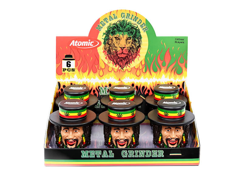 Jamaican Spinning Herb Grinder