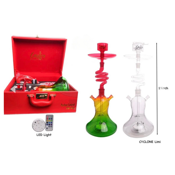 EMPIRE HOOKAH GLASS CYCLONE EDITION HOOKAH