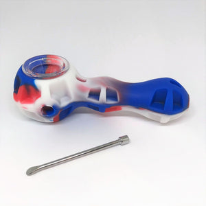 SILICONE HANDPIPE 4 INCHES