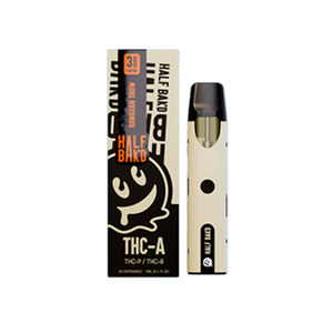 Half Bak'd THC-A + THC-P + THC-8 3G Disposable Vape Pen