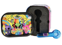 IB Nicky Davis Tins Hand Pipe