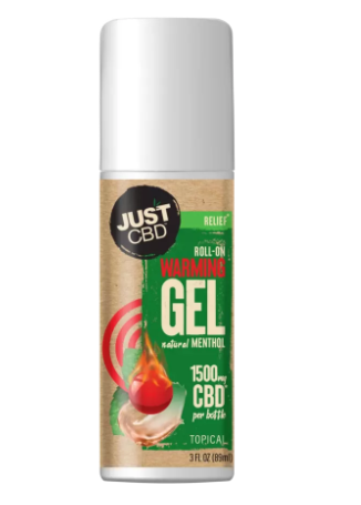 CBD Heat Roll On Pain Relief Cream 1500mg