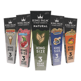 King Palm Hemp Cones King Size 3 Pack - 30 Count