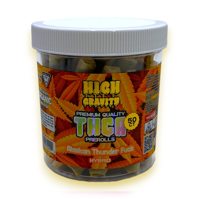 HIGH GRAVITY - DELTA - PREROLL - THC-A - 1GM/CT - 50CT/JR