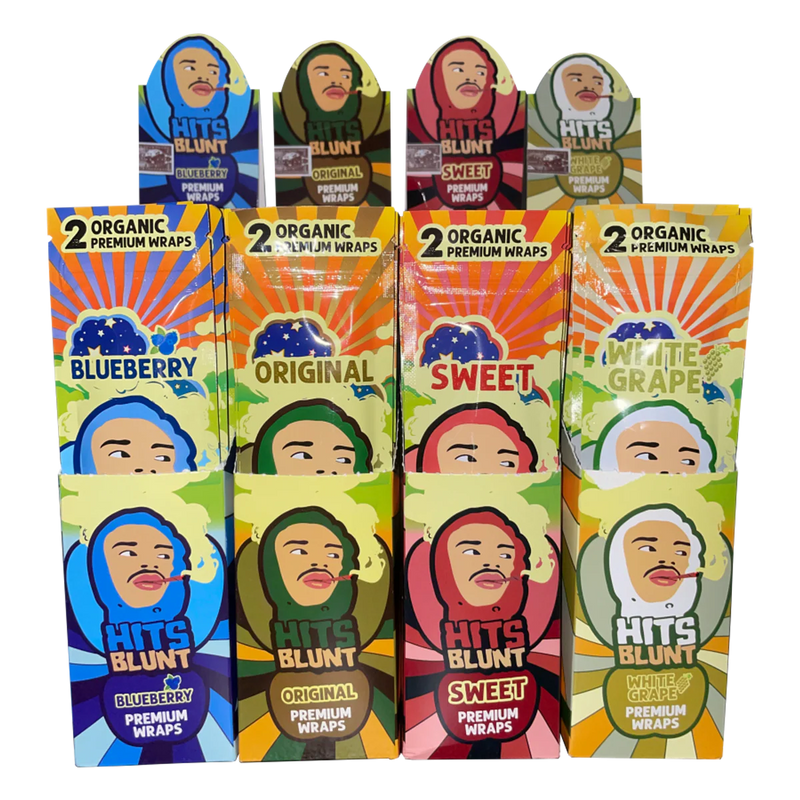 Hits Blunt Organic Hemp Wraps | 25pk Box