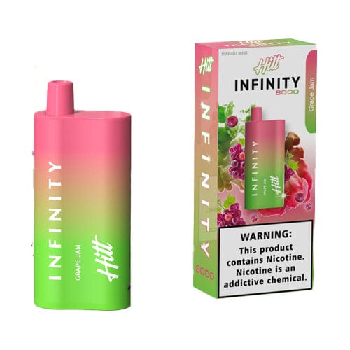 Infinite Hitt Deposable 8000 Puffs. Grape Jam