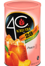 4C Iced Tea  Safe Can