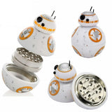 Star war BB-8 Robot Tobacco Herb Metal 3 Piece Grinder