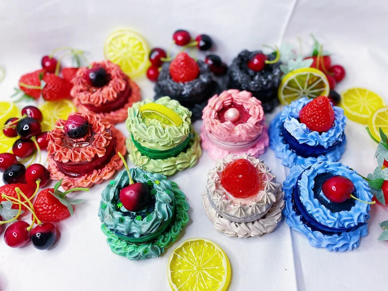 Fake  Cake Herb 4 Part Grinder Baked like a cake