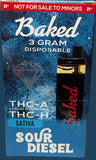 BAKED THC-A THC-H 3GRAM DISPOSABLE