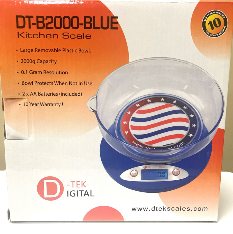 Digital-TEK DT-B2000-BLK Kitchen Scale