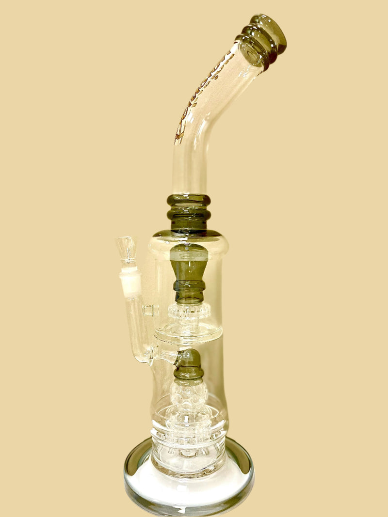 16" Delusion Dual Chamber  Water Pipe