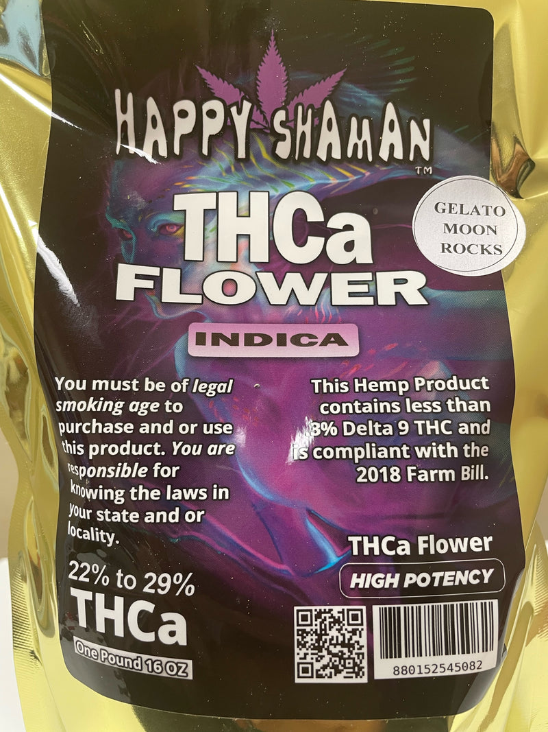 Happy Shaman THC-a  Moon Rock 16oz