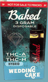 BAKED THC-A THC-H 3GRAM DISPOSABLE