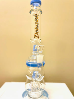 16" DELUSION DUAL Chamber Water Pipe