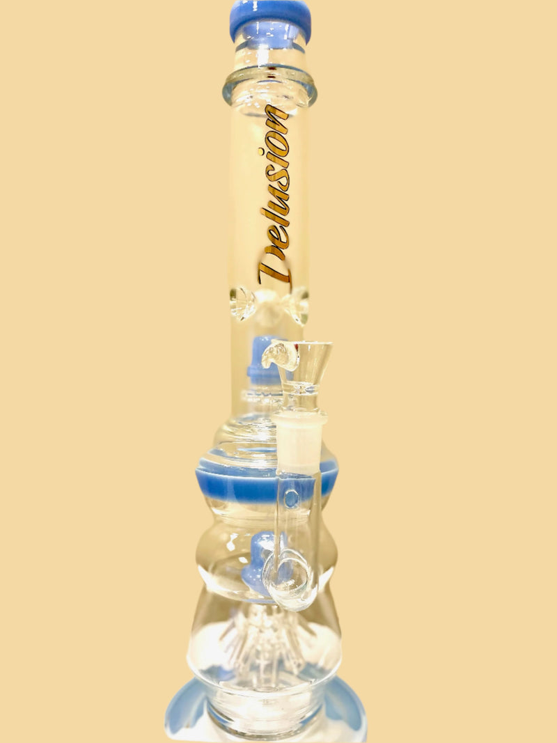 16" DELUSION DUAL Chamber Water Pipe
