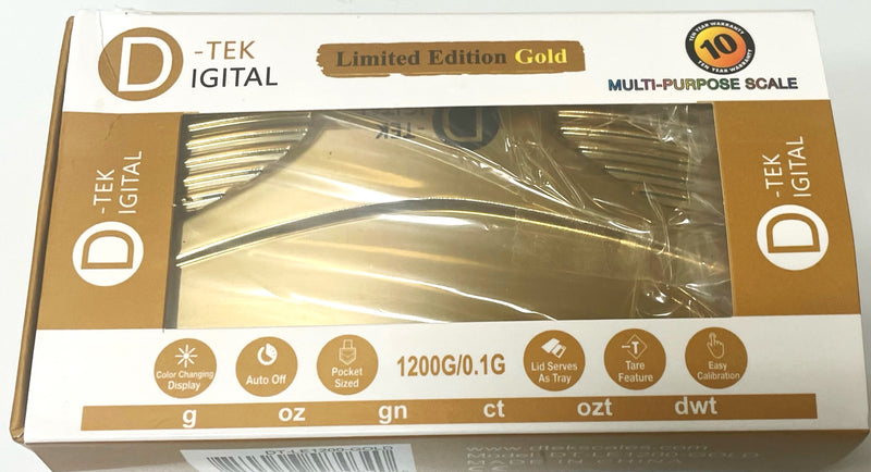Digital-TEK Limited Edition Gold 1200/0.1g