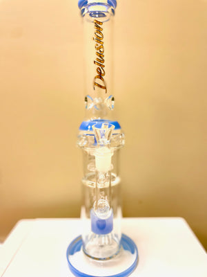 16" DELUSION DUAL Chamber Water Pipe