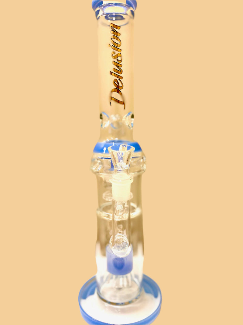 16" DELUSION DUAL Chamber Water Pipe