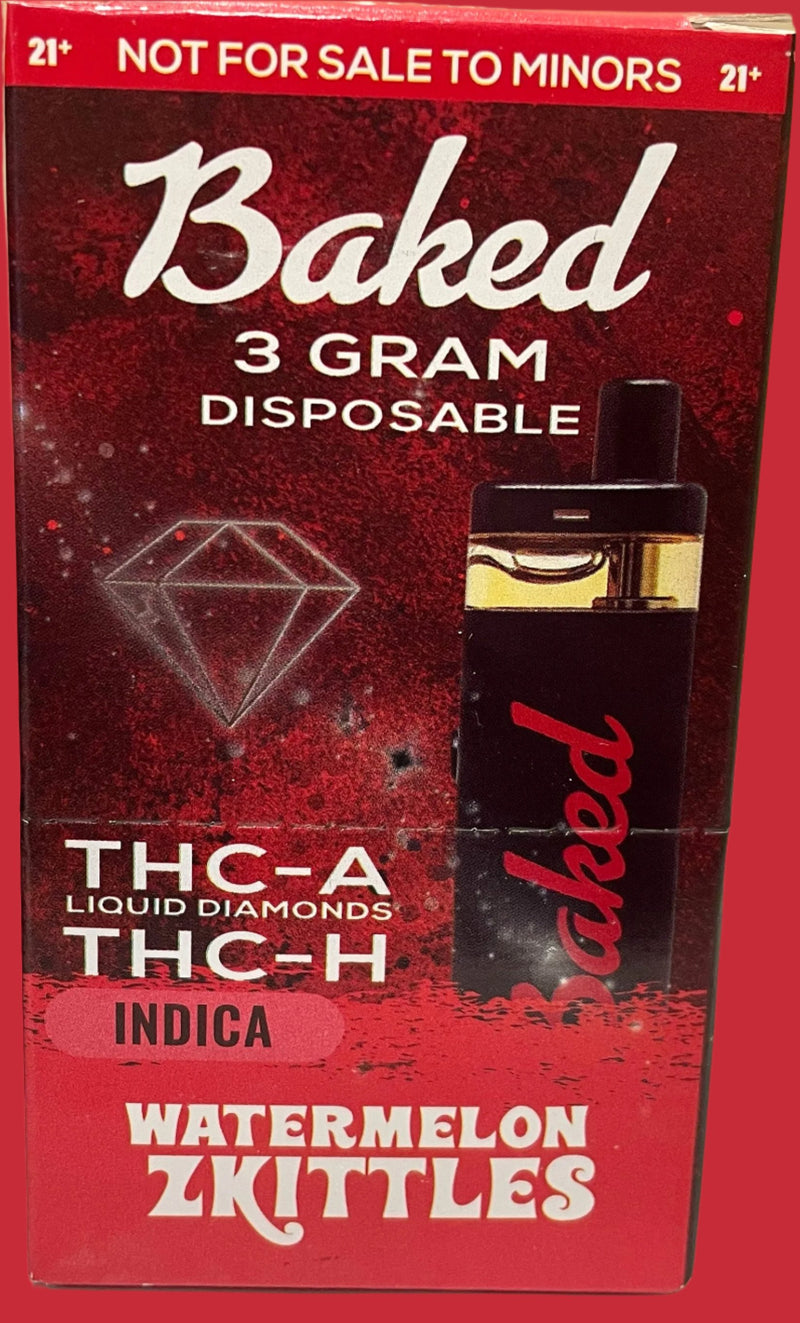 BAKED THC-A THC-H 3GRAM DISPOSABLE