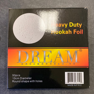 Heavy duty hookah foil