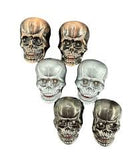 SKULL FLAME W/LIGHT & SOUND 16CT (GH-9067)
