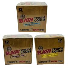 RAW TERP CONES 1.25 YLW 6PK 12CT