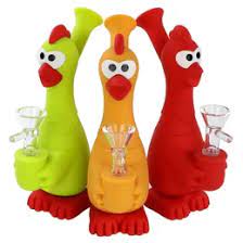 SCREAMING CHICKEN SILICONE PIPE