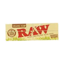 Raw - Organic Hemp SW Single Window - 50 Packs Per Box