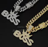 Chain Hip Hop Jewelry Necklace SLILIVER AND GOLD 144 DISPLAY