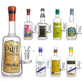 Liquor Bottle Mini Water Pipe With 14mm Male Bowl