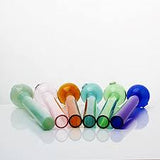 4"  Colorful Painted Glass Oil Burner Pipe Bags of 20ct