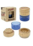 Raw Natural Wood Grinder 65mm