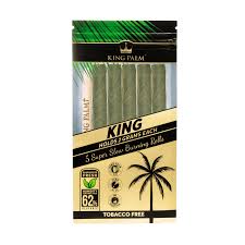 KING PALM HAND ROLLED LEAF - KING PRE-ROLL CONE 5PK (15 COUNT DISPLAY)