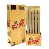 RAW CLASSIC Prerolled CONES- 75 PACK