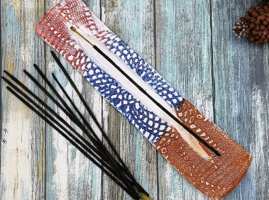 ceramic incense stick holder