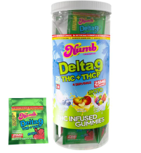 NUMB 75ct Pack THC-A  Delta 8 – Delta 9 + THCP 500MG Infused Gummies