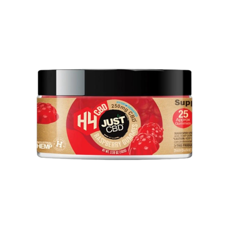 JUST CBD H4 CBD Gummies – Raspberry