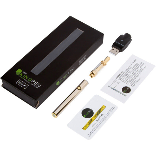 THE KIND PEN PERSONAL VAPORIZER / SLIM OIL (GOLD)