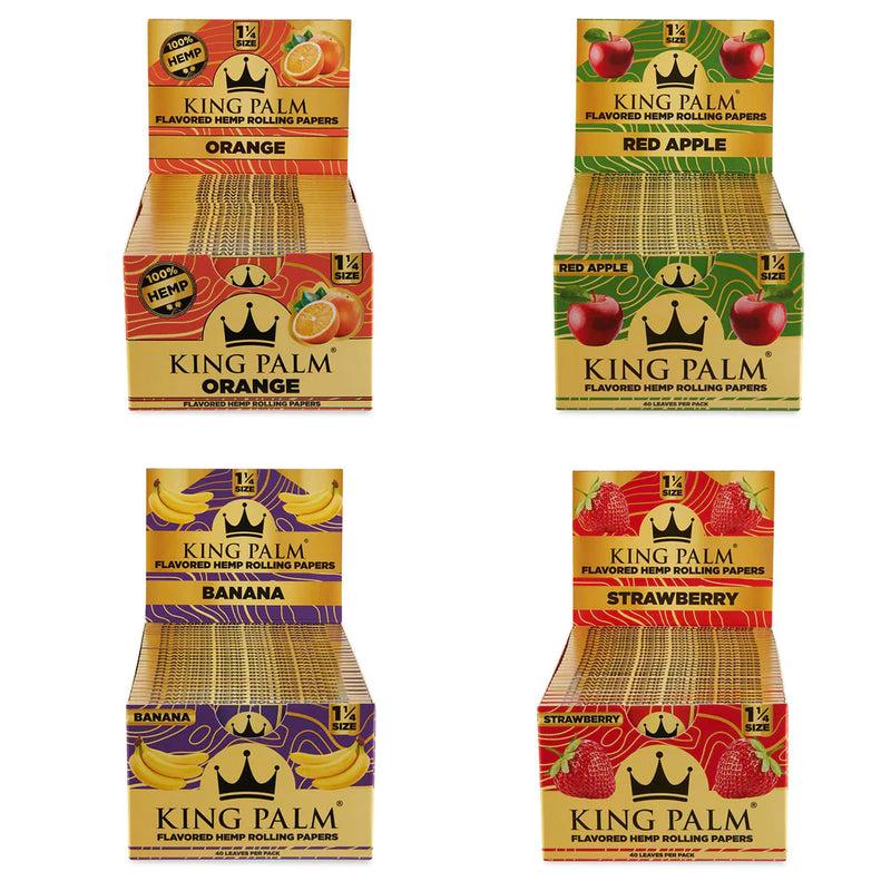 King Palm Flavored Hemp Rolling Papers