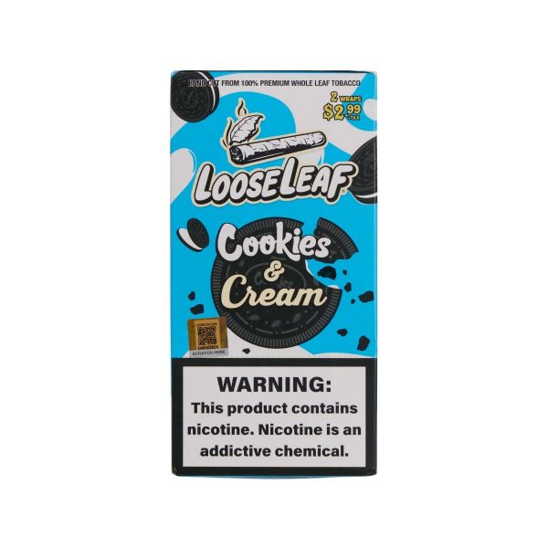 LOOSE LEAF HEMP WRAP  PAPERS ( 8-5 PACKS 40LEAF WRAPS) / (2WRAPS,$2.99)